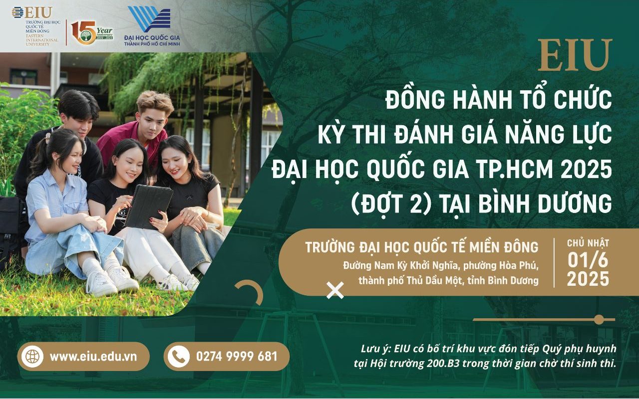 Đánh giá năng lực Đại học Quốc gia TP HCM 2025 Đợt 2